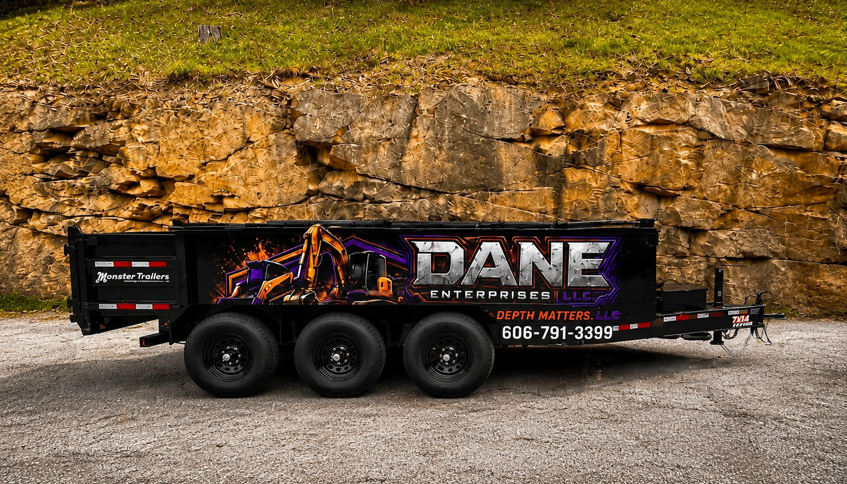 7' x 14' Dump Trailer Rental