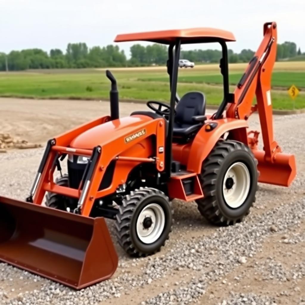 Compact Tractor with Loader & Backhoe Rental